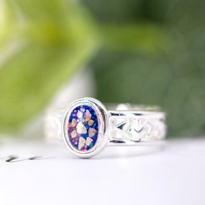 Chunky Celtic Style Memorial Ring. Visit www.samfirememorials.co.uk if using human ashes. For pet remains only.