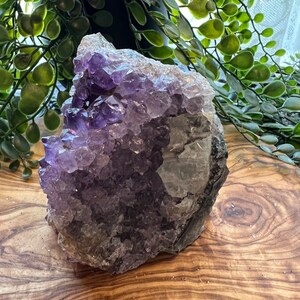 Amethyst  from Brazil - 3&quot; - 3&quot; x 2.25&quot;, 1 lb.