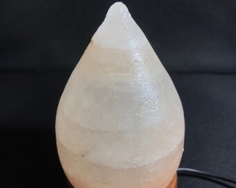 Himalaya Pink Salzlampe: Handgemacht Pakistan, USB betrieben