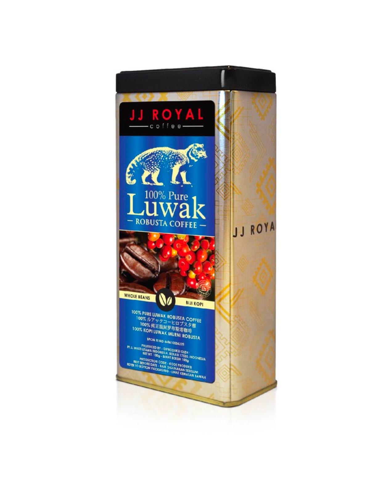 Buy JJ Royal Kopi Luwak Coffee Beans - 100g Tin Online in India - Etsy
