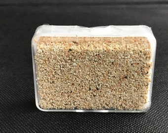 Prov av Fijisand: Qamea Island Beach, Stilla havet (30 g)