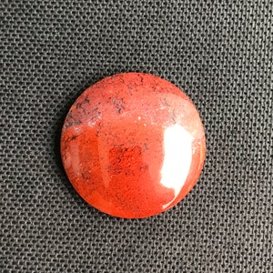 Red Agate Indonesia Cabochon scenic pattern Agate - Natural - hand made - amazing specimen - multiple colors - mirror polished - 9 g