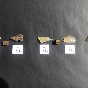 Libyan Desert Glass individual specimens - choose from the selection - Top GEM AAA quality absolutely translucent  - 5.0 - 5.7 g