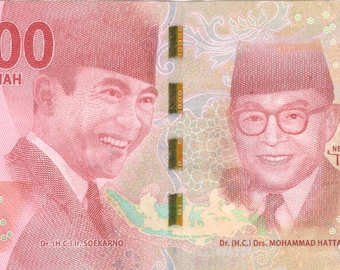 New Indonesia 100&#39;000 Rupiah – not in circulation yet brand new UNC (Uncirculated) – shipped directly from Indonesia