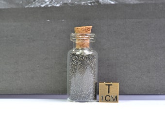 Volcanic Black Sand: Mount Bromo, Indonesia - Rare Sample (5g)