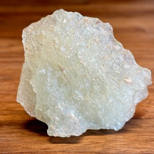 Libyan Desert Glass - individual specimen - amazing natural outside pattern and shape - semi translucent - top quality - 92.5 g