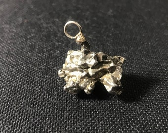 Campo del Cielo Iron Meteorite Pendant - Argentina, 10.8g