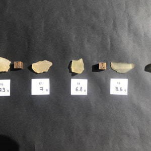 Libyan Desert Glass individual specimens - choose from the selection - Top GEM AAA quality absolutely translucent - 3 - 6 - 7 - 7 g