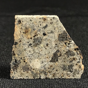 NWA 10674 Eucrite Meteorite Slice: Polymict Breccia, Morocco Find