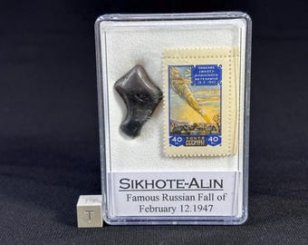 シホテリアン隕石 92gのシホテアリン隕石、ウラジオストク北東部、1947年2月12日 - 本物