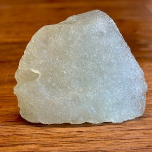Libyan Desert Glass - individual specimen - amazing natural outside pattern and shape - semi translucent - top quality - 83.7 g