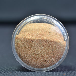 GREAT SAND SEA - Egypt sand sample - collected 2018 - natural sand sample - rare sample - no treatment - in box - net weight 10 g