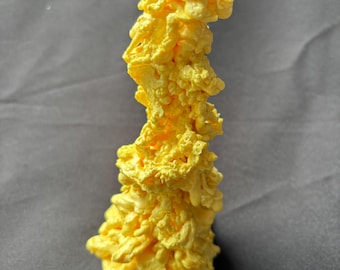 Natural Volcanic Stone – Ijen Volcano Indonesia - Rare Yellow Crystal Specimen - Raw Mineral - Volcano Rock - Collector Gift - large 197 g