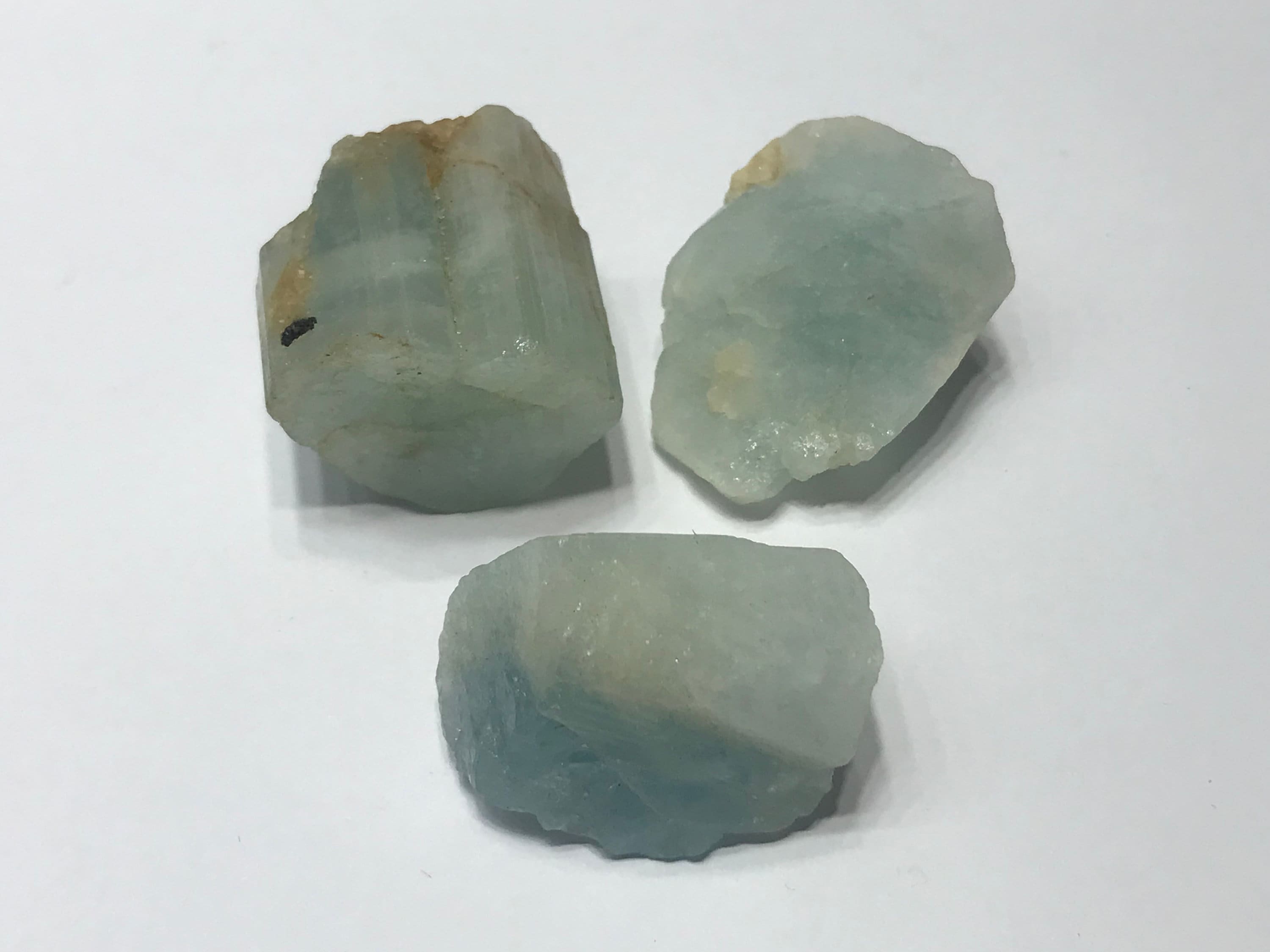 アクアマリン鉱物結晶：パキスタン産天然原石（58.3g） - Etsy 日本