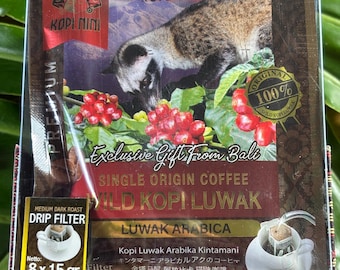ルワク アラビカ コーヒーパウダー: バリ ワイルド キンタマーニ