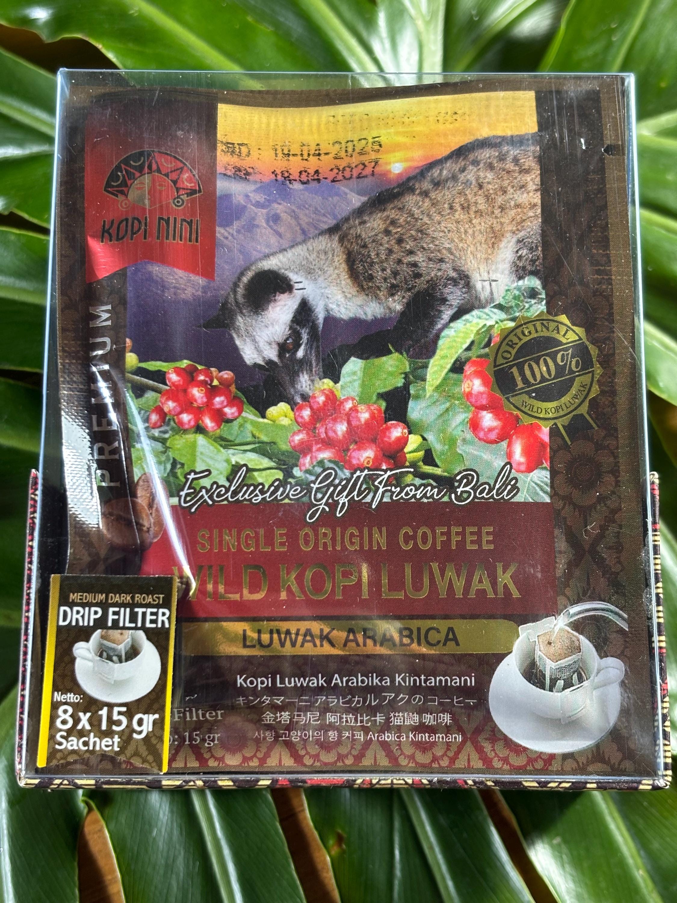 ルワク アラビカ コーヒーパウダー: バリ ワイルド キンタマーニ