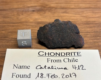 Meteorite CATALINA 412 - Chondrite L5 -found 2017 in Antofagasta - Chile - TKW 610 g - fragment 9.3 g
