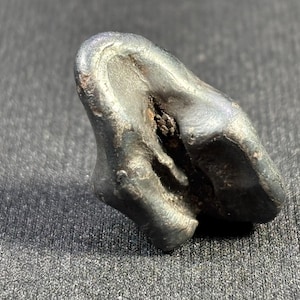 Sikhote-Alin Iron Meteorite Bullet: Authentic IIAB Specimen, 17.2g