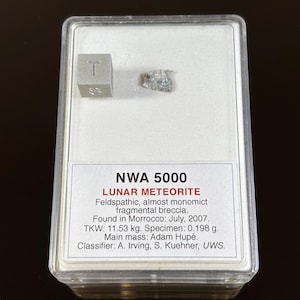 Nwa 5000 Lunar Meteorite - Etsy