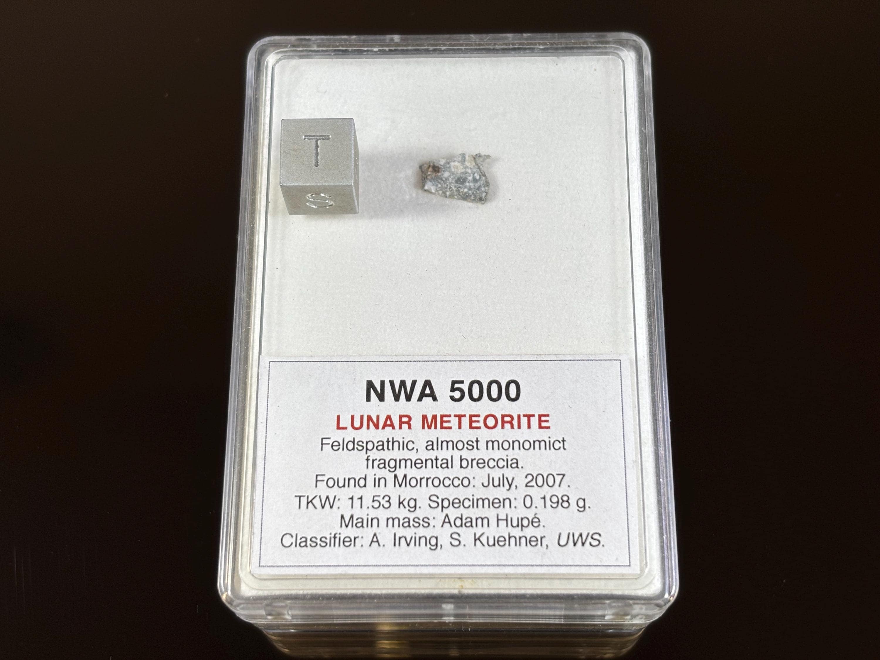 Nwa 5000 Lunar Meteorite - Etsy
