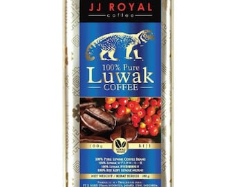 100% Pure LUWAK Coffee From Indonesia Brand JJ Royal - Etsy Canada