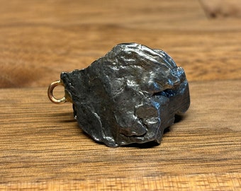Campo del Cielo Iron Meteorite Pendant - Argentina, 12g
