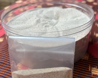 PINK Sand - from Komodo Island - Indonesia - Natural - self collected - amazing collectors specimen - original beach sand - in zip bag 15 g