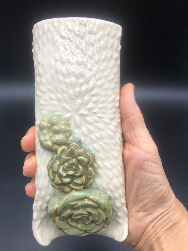 Ceramic Wall Vase Wall Vase Wall Decor Home Decor Ceramic Etsy