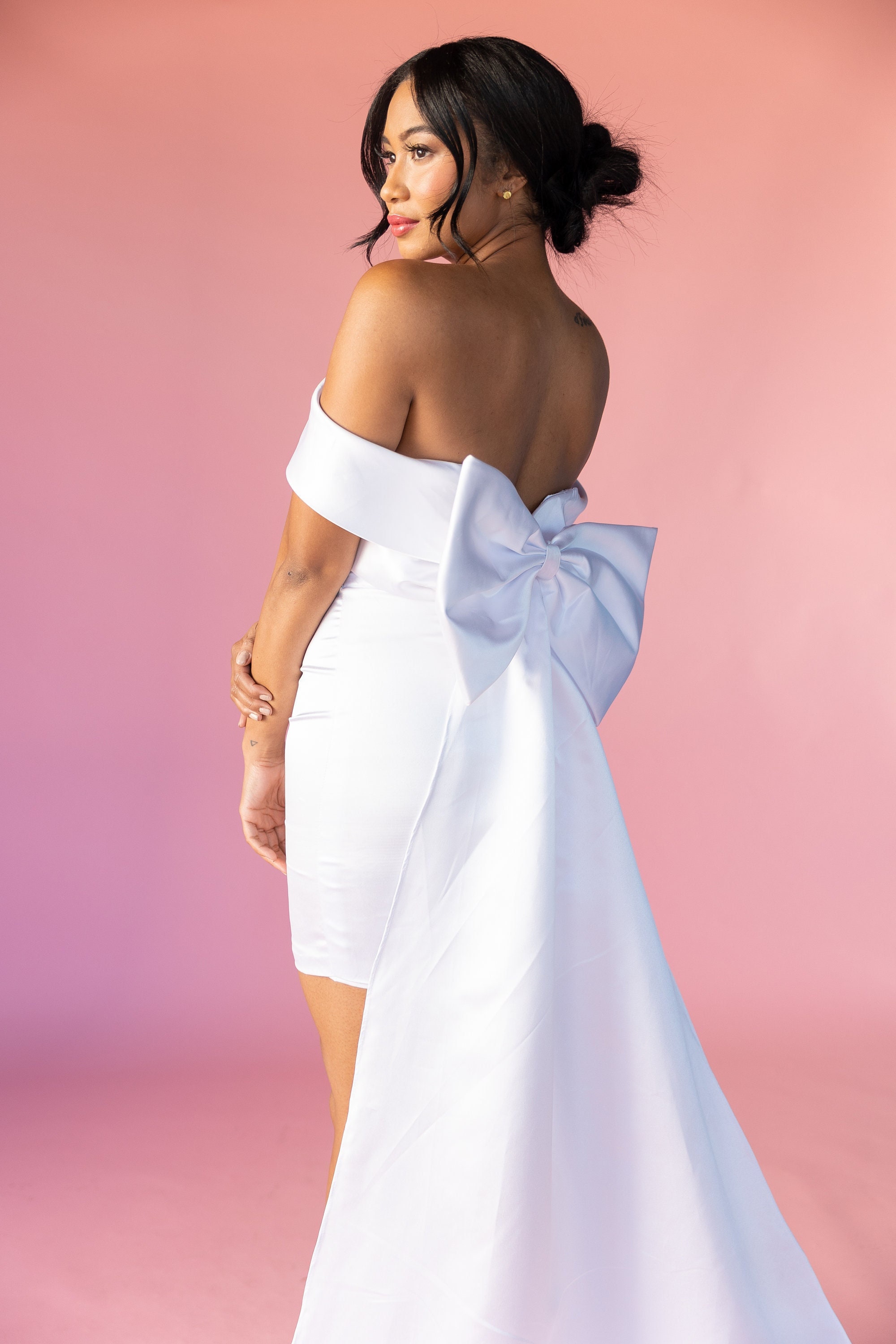 Sexy LWD - Backless White Dress - Backless Mini Dress - Lulus