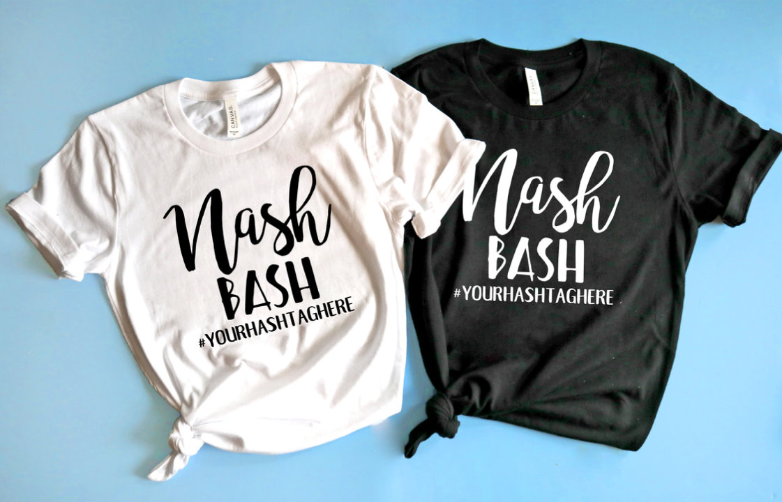 Bachelorette Party Shirts Nash Bash Shirts Nashville Trip Etsy France