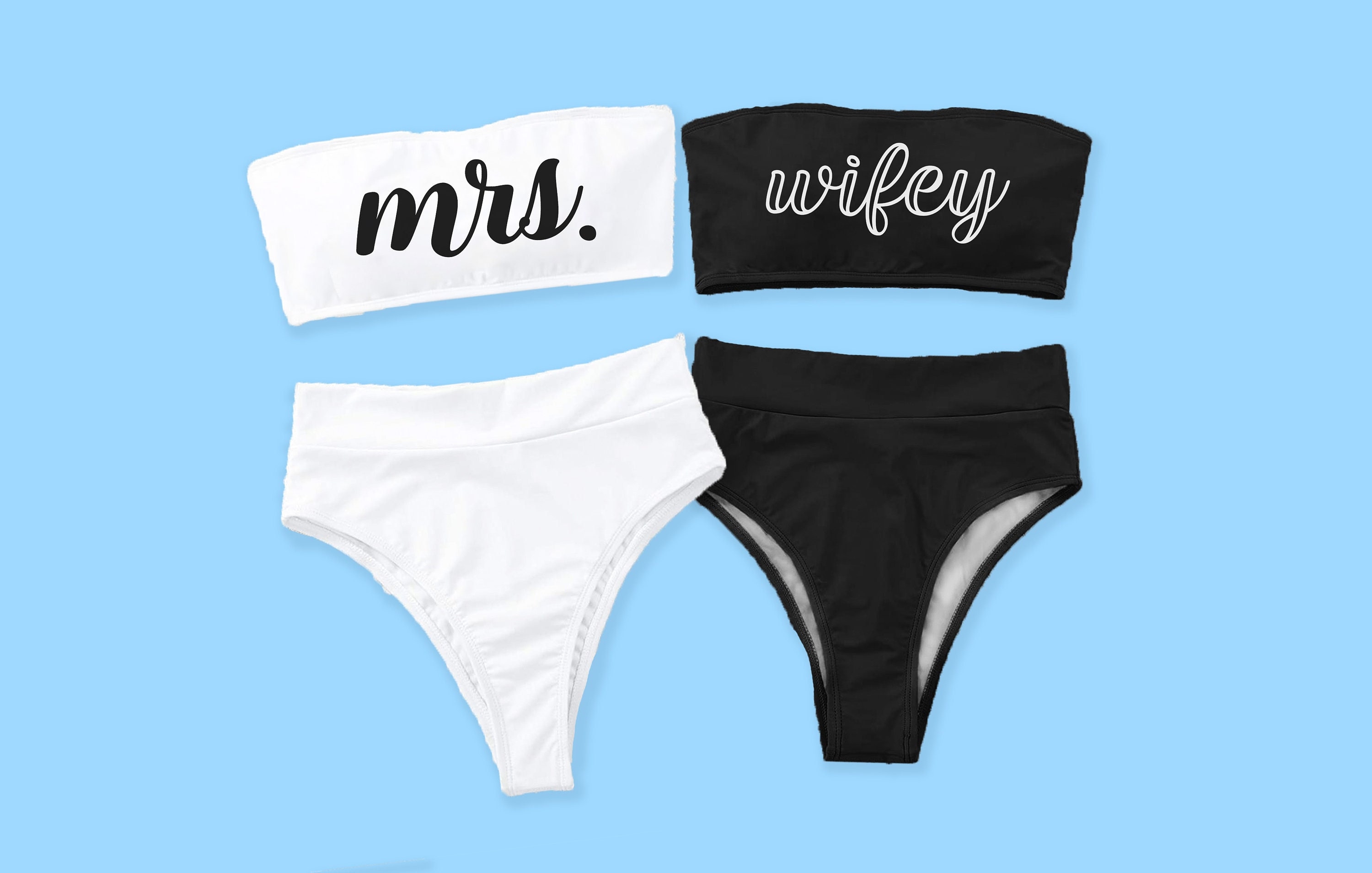 Wifey swimsuit shop plus size