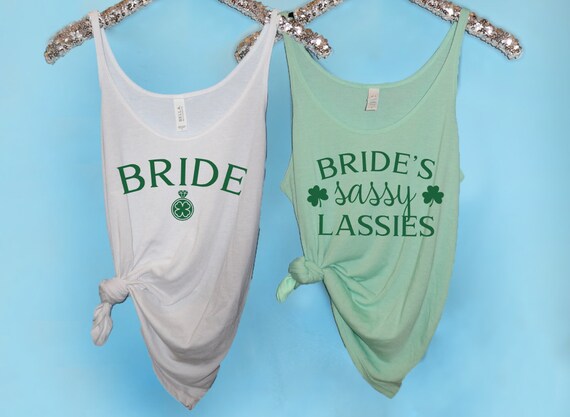 St Paddy's Bachelorette Party Shirts 