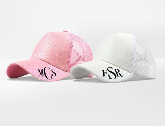 Monogram Hat. Personalized Hat. Bridal Party Sorority 