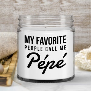 Pepe gift - pepe candle - soy wax vanilla - gift for pepe