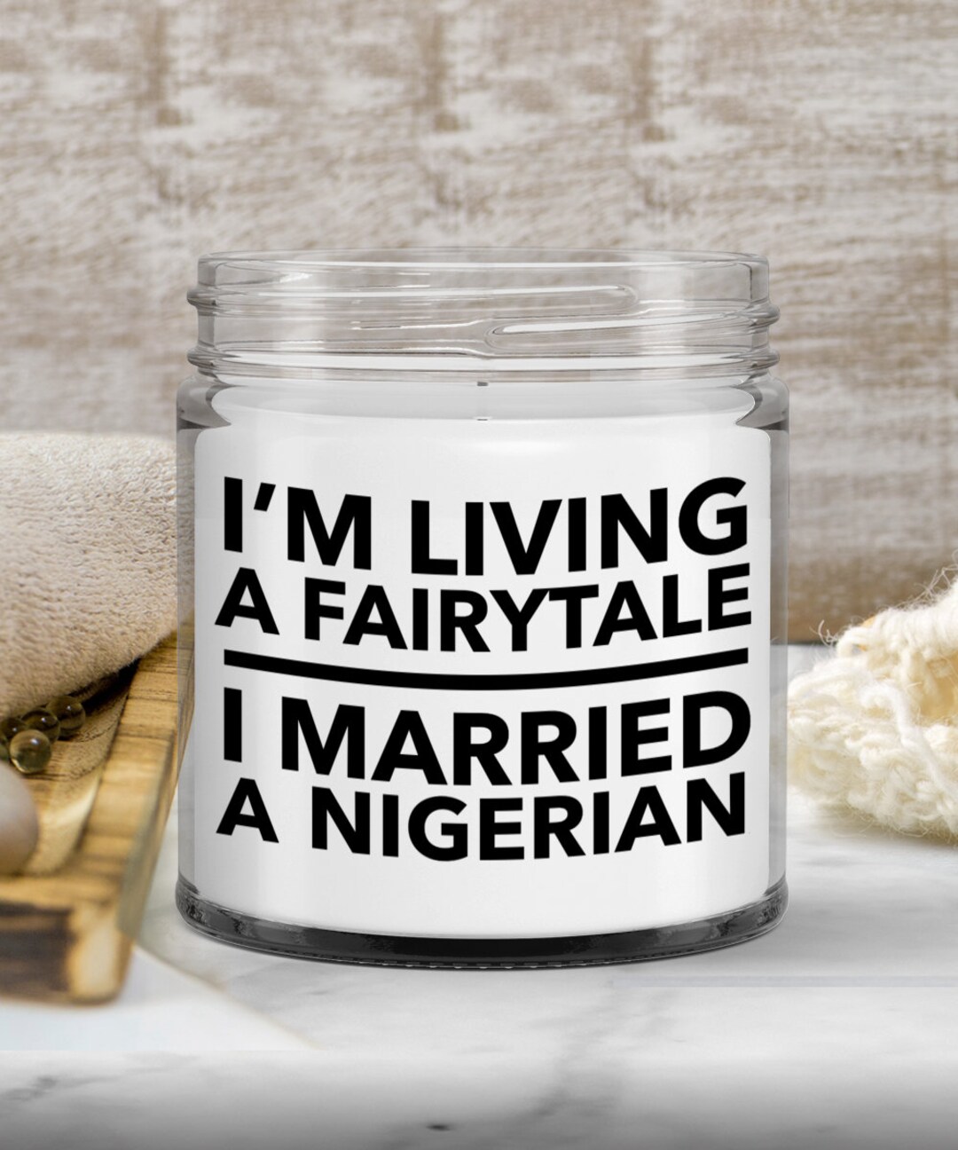 Nigerian Candle Nigerian Wife Nigerian Husband Nigerian Wedding Gift Nigeria Candle Soy Candle