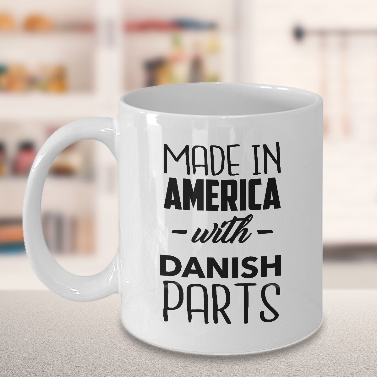 Danish Mug Made in America With Danish Parts Danish Coffee - Etsy