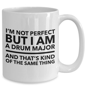 Drum major mug - drum major gift - gift for drum major - drum major band