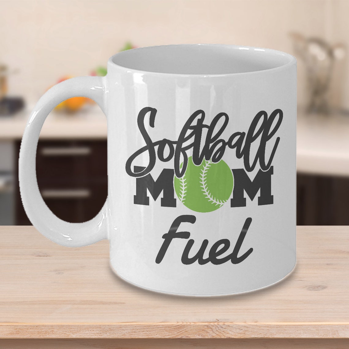 Softball mom Mug Softball mom Fuel Softball mom Coffee Mug Etsy