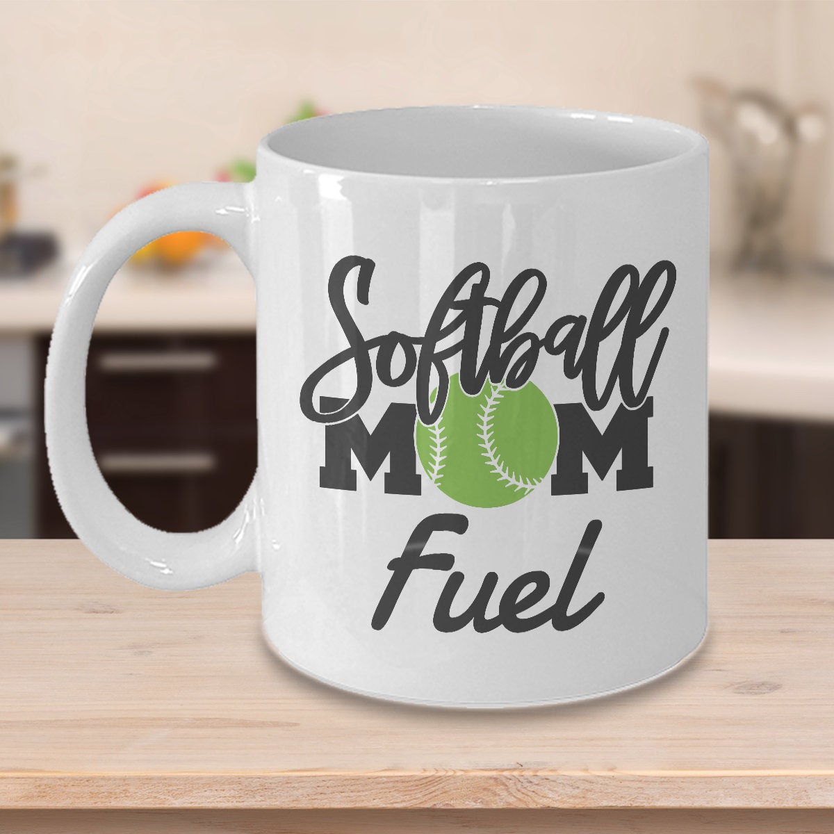 Softball Mom Mug Softball Mom Fuel Softball Mom Coffee Mug Etsy UK