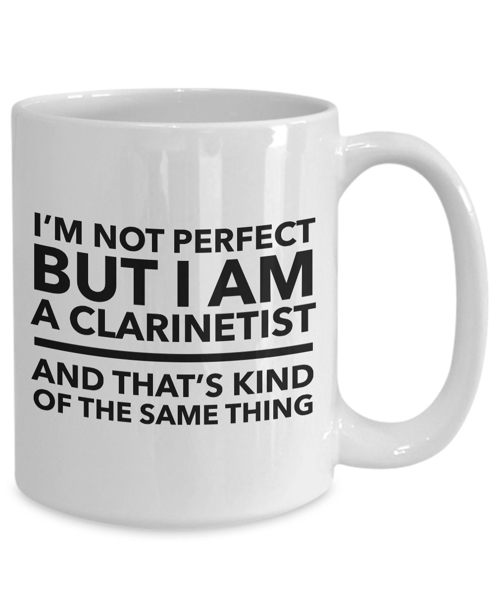 Clarinet mug - clarinetist gift - perfect gift for clarinetist - clarinet player
