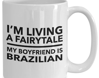 Brazilian mug - brazilian boyfriend - brazilian partner - brazilian coffee mug - brazil gift