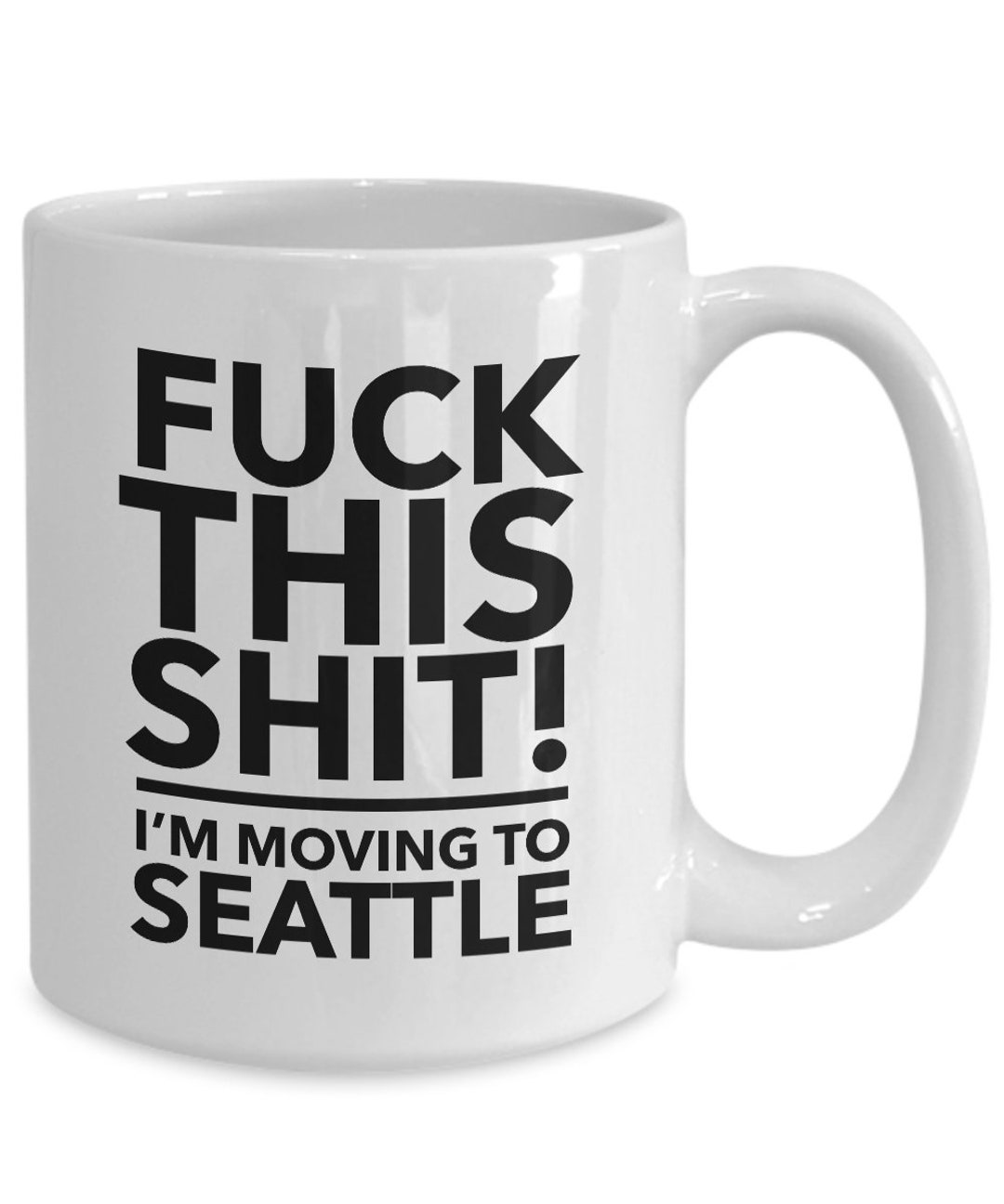 Moving to Seattle Relocating to Seattle Gift Seattle Mug Etsy