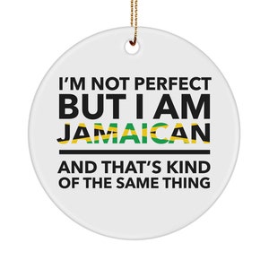 Jamaican gifts - jamaica christmas ornament - xmas ornament - jamaican ornament - jamaican flag letters