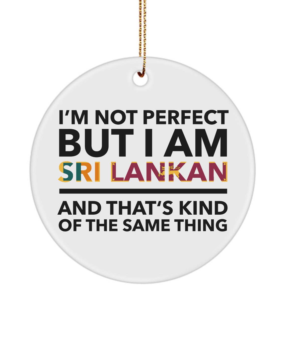 Sri Lankan Gifts Sri Lanka Christmas Ornament Xmas Etsy