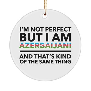 Azerbaijani gifts - azerbaijan christmas ornament - xmas ornament - azerbaijani ornament - azerbaijani flag letters