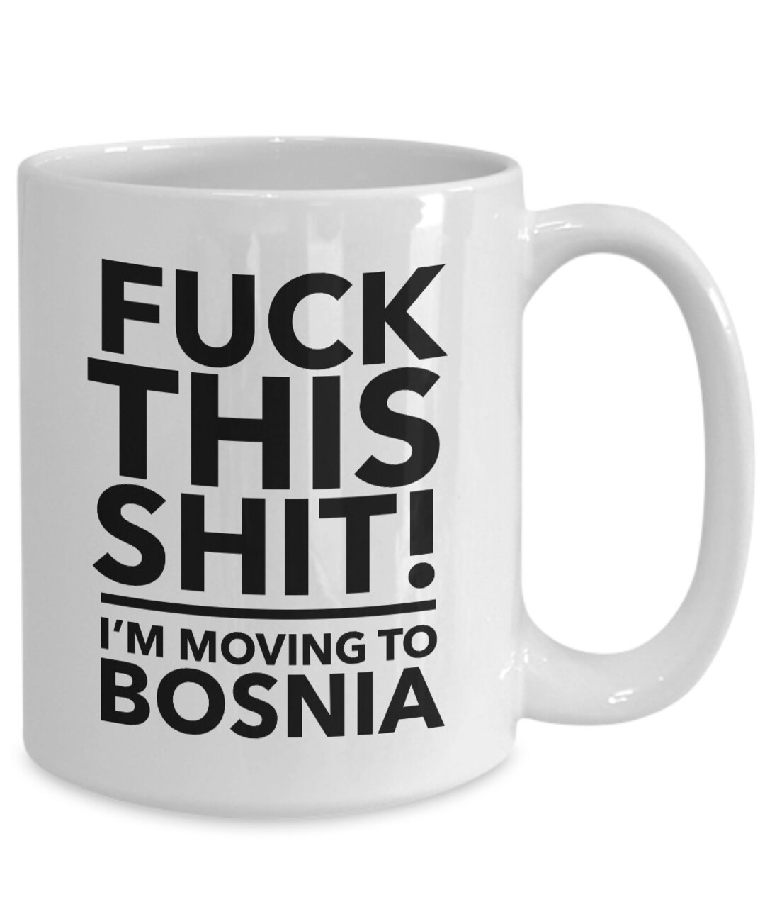 Moving to Bosnia - Relocating to Bosnia Gift - Bosnia Mug - Co-worker