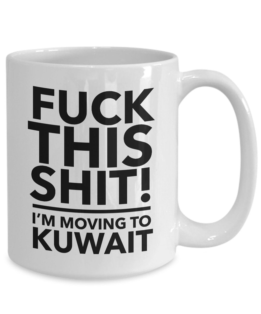Moving to Kuwait Relocating to Kuwait Gift Kuwait Mug Coworker