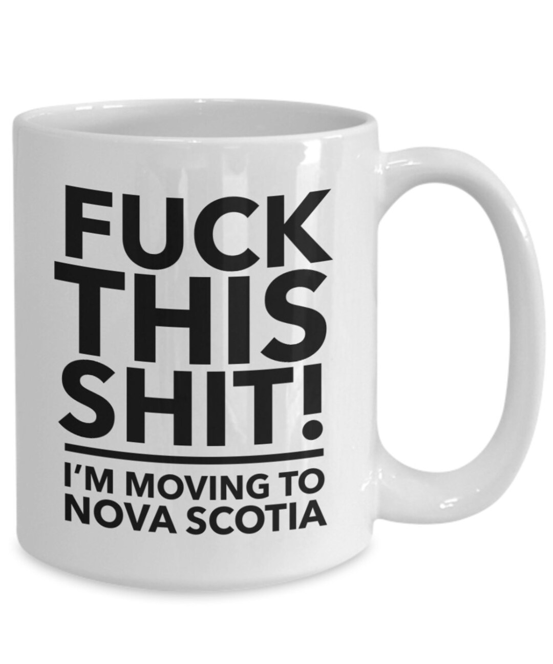 Moving to Nova Scotia Relocating to Nova Scotia Gift Nova Scotia Mug Co