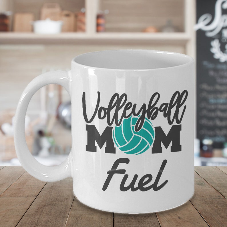 Volleyball Mom Mug Volleyball Mom Fuel Volleyball Mom Etsy