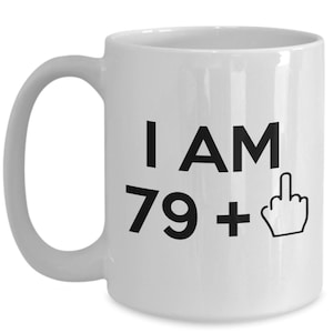 Funny 80th birthday gift - 80th birthday mug - 80 year old birthday gifts - happy 80th birthday - 80th bday gifts - 80th birthday gag